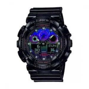 SwissBoutique часовник Casio GA 100RGB 1AER SwissBoutique-часовник-Casio-GA-100RGB-1AER
