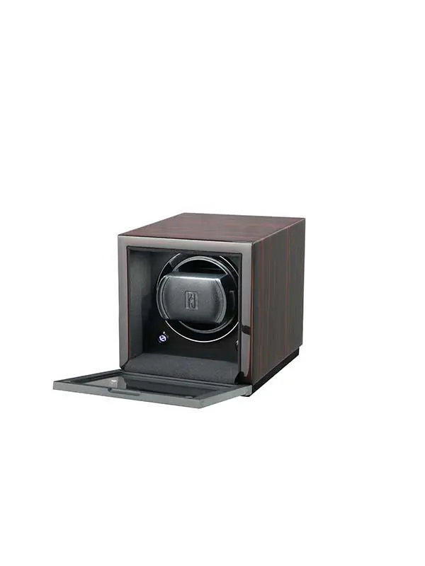 SwissBoutique_кутия-за-съхранение-на-часовници-PaulDesign-Gentlemen 1D Macassar Highgloss open