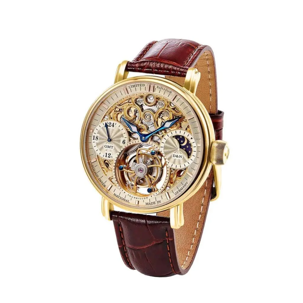 Часовник Poljot Intertational Tourbillon Skeleton Hand winding Limited edition 3360.T66 43mm
