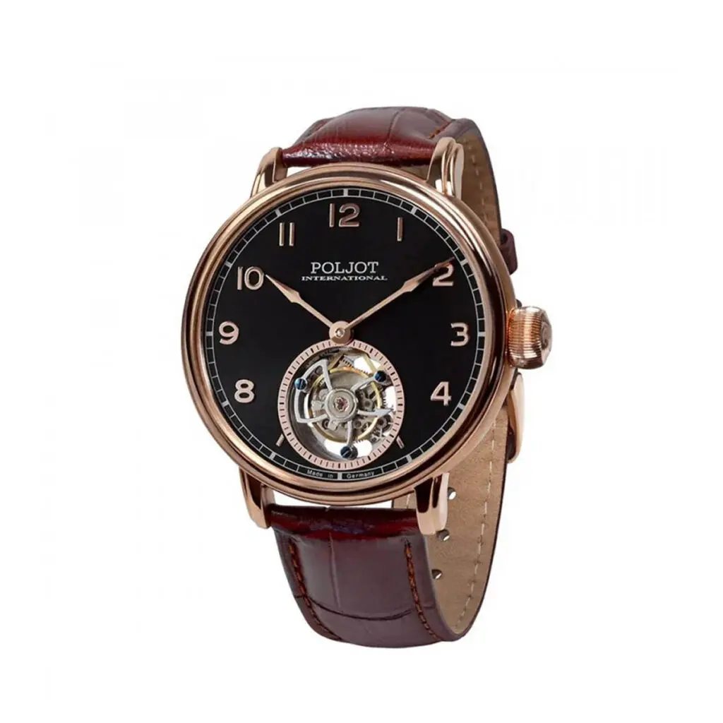 Часовник Poljot Intertational Tourbillon Hand winding Limited edition 3400.T-XVIII-SG 42mm