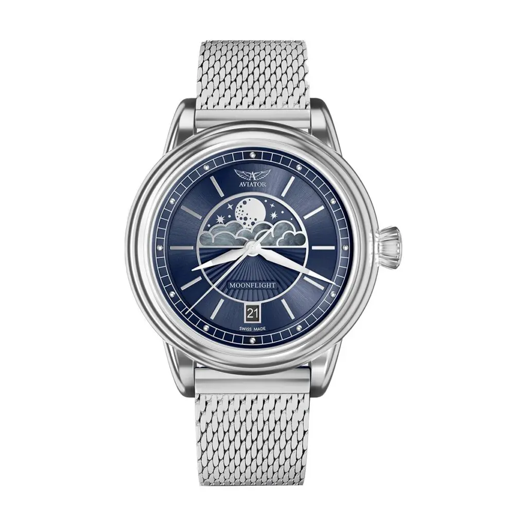 Часовник Aviator Douglas Moonflight V1.33.0.255.5 36mm