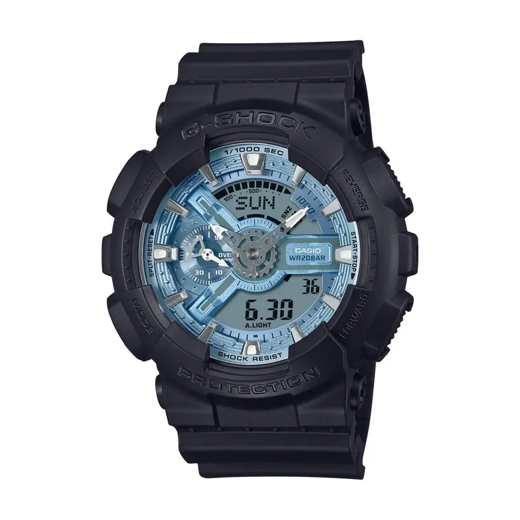 Часовник Casio GA-110CD-1A2ER преден изглед