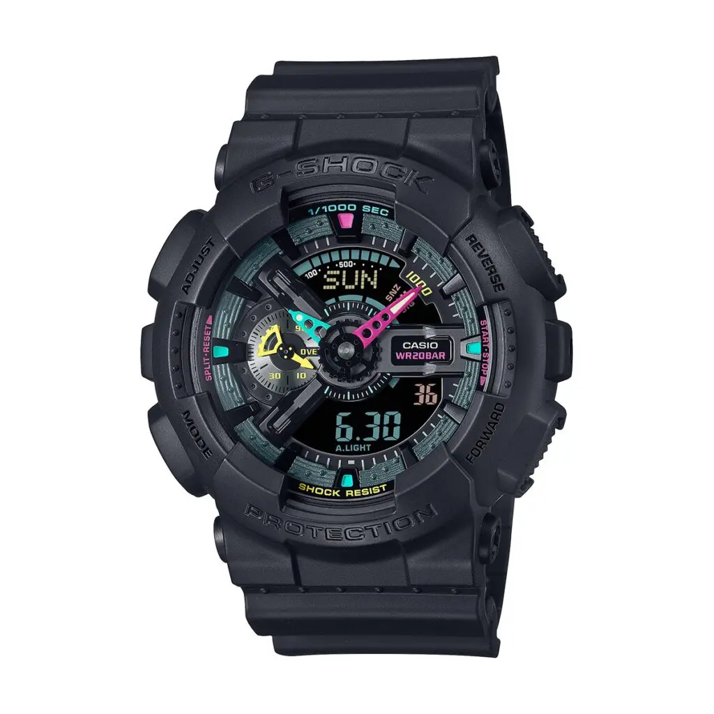 Часовник Casio GA-110MF-1AER преден изглед