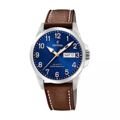 Часовник Festina Classic F20358/B 45mm