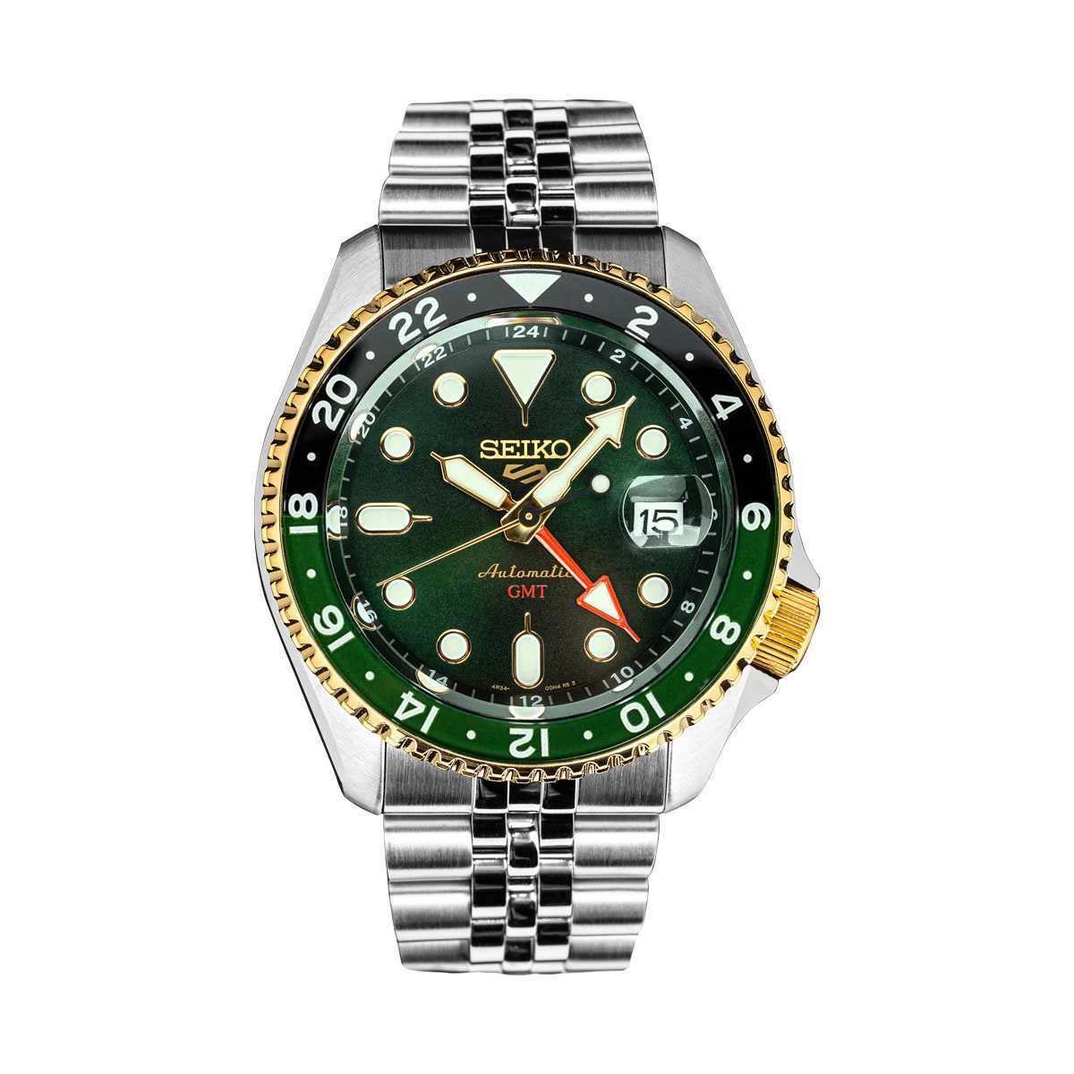 Часовник SEIKO 5 AUTOMATIC Sport GMT SSK050K1 43мм
